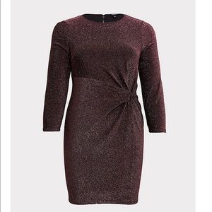 Purple Glitter Special Occasion Dress 💜